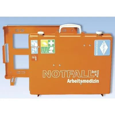 Produktbild von Notfallkoffer Arzt + Praxis Arbeitsmedizin orange