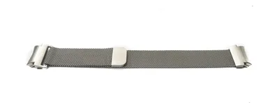 Zdjęcie produktu dla Metalowa bransoleta SYSTEM-S Milanaise do smartwatcha Galaxy Watch 6 Classic w kolorze szarym