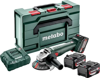 Produktbild von Metabo. Szlifierka Kąt.w 18 L 9-125 Quick 3X4,0Ah