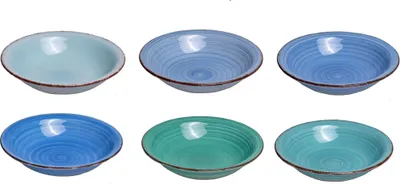Produktbild von Tiefe Teller Studio Tavola Ocean Blue - ø 21 cm - 6 stücke