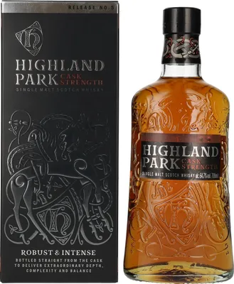 Produktbild von Highland Park CASK STRENGTH Release 5 64,7% Vol. 0,7l in Geschenkbox