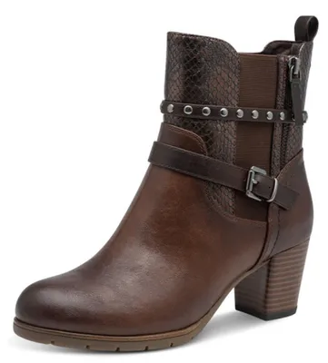 Immagine prodotto di Stivali da donna Marco Tozzi con zip, color marrone (cioccolato), taglia 39 EU