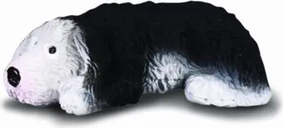 Obrázek produktu pro Collecta 88067 Štěně anglického ovčáka 4,5 cm Psi a kočky
