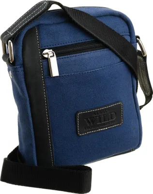 Immagine prodotto di Tasche in pelle+tela 840-MHC NAVY