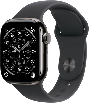 Produktbild von Apple Watch Series 11 GPS Cellular 42 mm Smartwatch mit Titangehäuse Fitness Tracking Schlafanalyse Gesundheit Always On Display