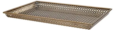 Produktbild von Casa Padrino Luxus Serviertablett Antik Messingfarben 52 x 35 x H. 3,5 cm - Gastronomie Accessoires