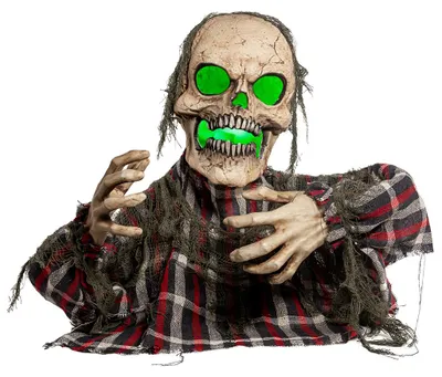 Produktbild von Gruesome Ghoul Groundbreaker als Halloween Animatronic mit Licht, Sound und Bewegung