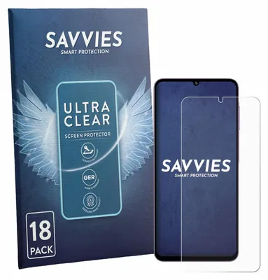 Produktbild von 18x Für Samsung Galaxy M17e Schutzfolie Savvies Displayschutz Display Schutz Folie Klar Transparent