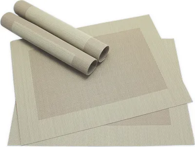 Produktbild von Tischsets BORDA 4er Set Beige als Tischuntersetzer