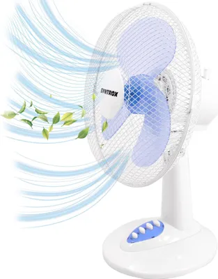 Produktbild von Syntrox Germany Tischventilator Glurixa 33W oszillierend 3 Stufen