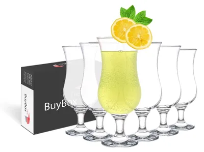 Image de Ensemble de 6 verres à cocktail élégants, adaptés à une variété de boissons