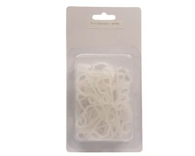 Produktbild von Haken plc l0,5b5,5h2,2 cm weiß 24pcs Beleuchtung Luminieo