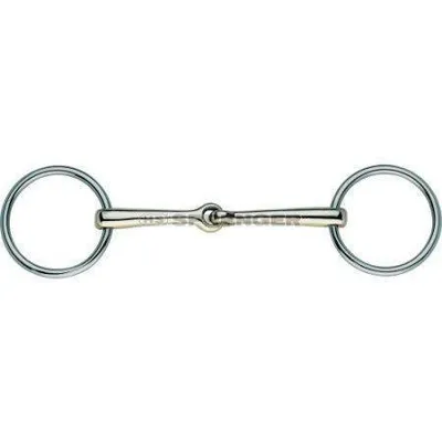 Produktbild von SPRENGER Unterlegtrense 12mm (Sensogan) mit Aurigan Ringen, 14 cm, 12