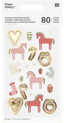 Productafbeelding van Rico Design stickers voor kerstrokken!