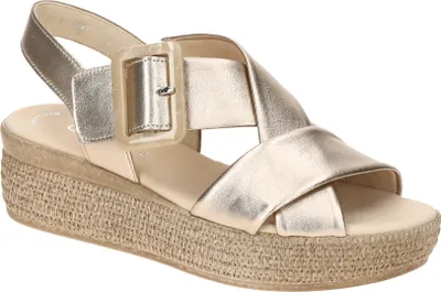 Produktbild von Gabor 64.572 Damen Sandalette - Riemchen Sandalen grau Elegant NEU