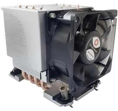 Image de Dynatron S6-4710, ventilateur de refroidissement à air, 8 cm, 1300 tr/min, 4500 tr/min, noir, gris