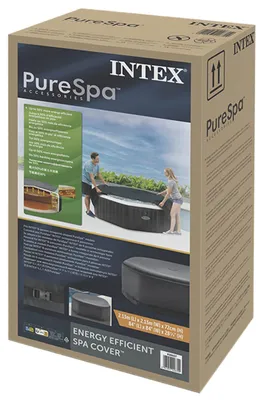 Obrázek produktu pro INTEX 28536 Úsporná krycí plachta na vířivé bazény INTEX 28458 Pure Spa 79 Octagon Bubble Jet