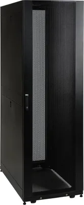 Produktbild von Tripp Lite 42U Rack Enclosure Server Cabinet w/ Doors & Sides - Schrank Netzwerkschrank - Schwarz - 42HE - 48.3 cm (19")