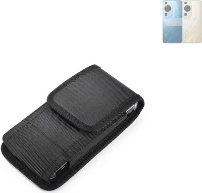 Produktbild von Holster Gürteltasche kompatibel mit Huawei P60 Holster Gürtel Tasche wasserabweisend Handy Hülle Schutz Hülle Outdoor schwarz K-S-Trade