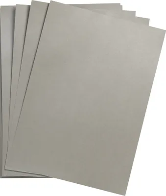 Produktbild von Clairefontaine Maya Fotokarton 50x70cm 270g 125 Bogen - Silber 397281C