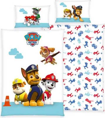 Produktbild von Paw Patrol Flanell-Bettwäsche
