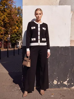 Produktbild von Set V-1 Damenmode Eleganz Urban ZLR027 black ONESIZE