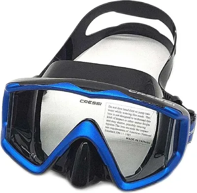 Immagine prodotto di Cressi Liberty Maschera subacquea Blu,Nero Uomo,Donna Blu,Nero Taglia unica
