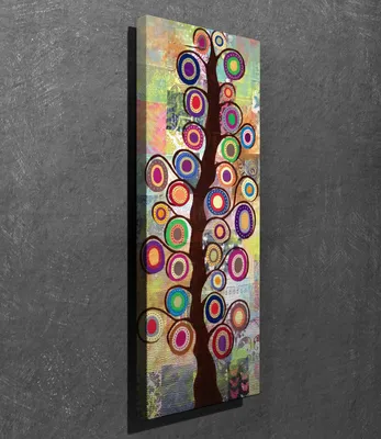 Obrázok produktu pre Wallity, PC075- SYM3226, Farebné, Výtlačky na plátno, 30 x 80 cm, 100% plátno