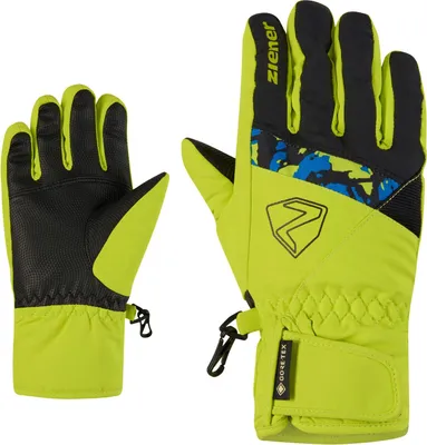 Produktbild von Ziener Alpine Kinder Ski Handschuhe LEIF-Z GTX lime - 7,5