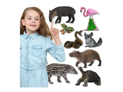 Obrázok produktu pre Collecta Sada figúrok pre deti, figúrky - divoké zvieratká 3+