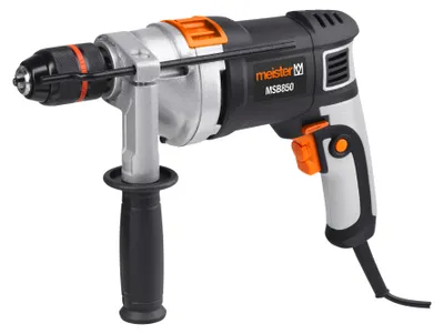 Produktbild von Meister Schlagbohrmaschine 850 W, MSB850 Schnellspannbohrfutter Drehzahl-Vorwahl Zusatzhandgriff