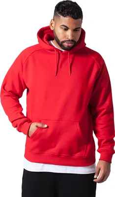 Obrázek produktu pro Urban Classics Pánská mikina s kapucí Asmive červená XXL