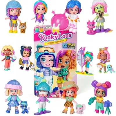 Image de KookyLoos Poupée surprise 4 séries Holiday Yay Magic Box