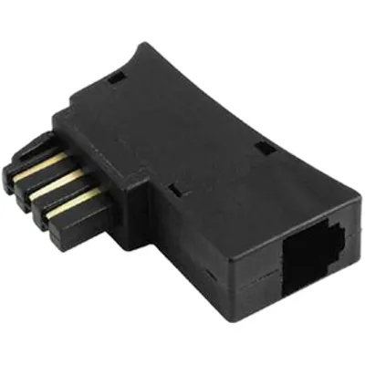 Produktbild von Hama TAE N/F - US 6p6c, TAE-F M, F Jack 6p6c, Schwarz