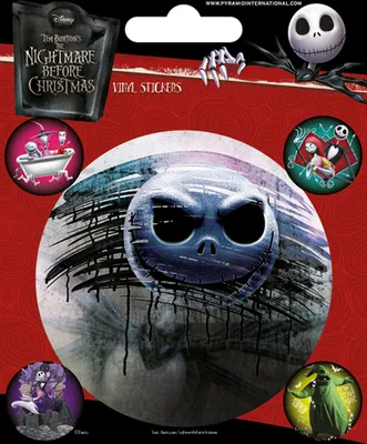 Immagine prodotto di Nightmare Before Christmas - Set di adesivi - Personaggi