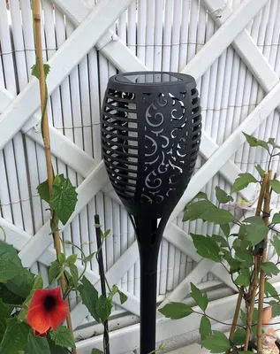 Produktbild von Kynast Garden Solarfackel Gartenstecker mit Flammeneffekt Höhe 78cm