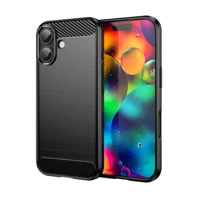 Produktbild von Etui Carbon Case Na Iphone 17 - Czarne