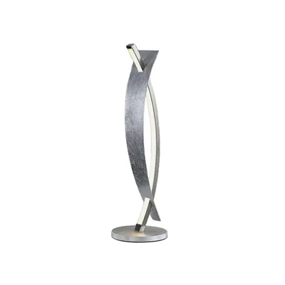 Produktbild von Lucande LED-Tischlampe Marija, silberfarben, dimmbar, 62 cm