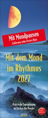 Produktbild von Korsch Kalender 2027: Der Mond-Planer für Ihre Tagesplanung im Langformat