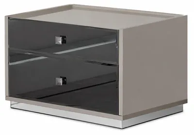 Obrázok produktu pre Nočný stolík, moderný, minimalistický dizajn, spálňa, zásuvky