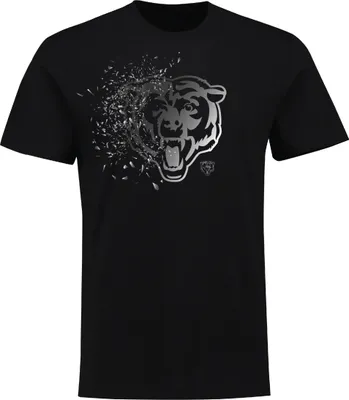 Produktbild von NFL Chicago Bears Shatter Graphic Logo Football Shirt schwarz (XXL)