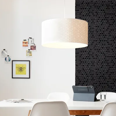 Produktbild von Brilliant Pendelleuchte Galance Weiß Ø50cm max. 40W E27 kürzbar