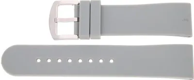 Produktbild von JuwelmaLux Uhrenband Kunststoff, Dornschließe Stahl JL45-10-0102 24 mm