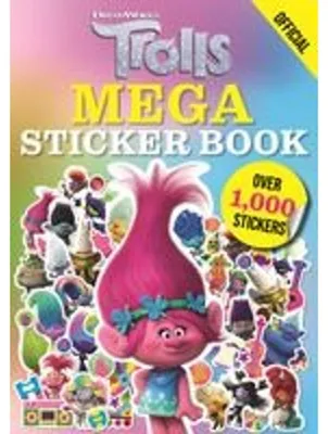 Immagine prodotto di Trolls: Mega Sticker Book