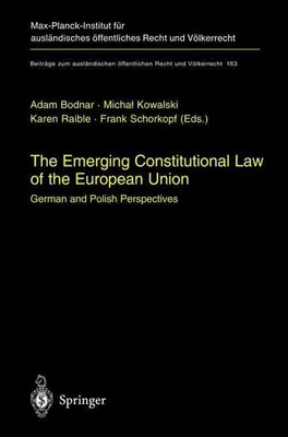Image de The Emerging Constitutional Law of the European Union