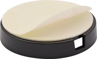 Produktbild von Wagner QuickClick BASIC Möbelgleiter zum Kleben ø 50 mm, Höhe 6 mm, schwarz, 4 Stück