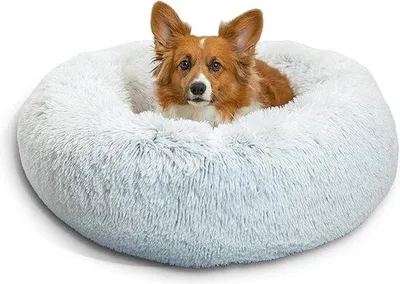 Image de Tapis douillet pour chiens et chats - Lavable, housse amovible - 76 x 76 cm - M