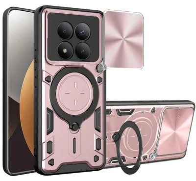 Zdjęcie produktu dla Techsuit Etui Xiaomi Redmi Note 15 Pro+ 5G Poco M8 Pro 5G - różowo-złote