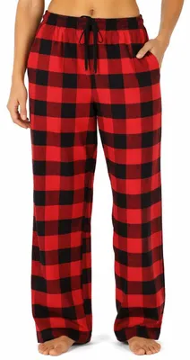 Produktbild von BEEYANOPAL Damen Flanell-Schlafhose – 100% Baumwolle, Kariert, Weich & Atmungsak