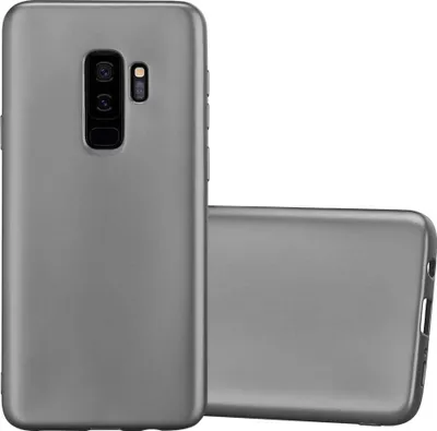 Produktbild von Cadorabo Schutzhülle für Samsung Galaxy S9 PLUS Hülle in Grau Handyhülle TPU Silikon Etui Cover Case